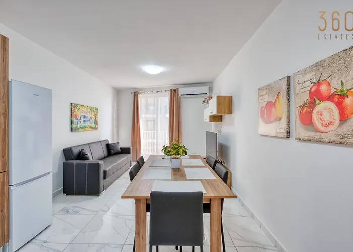 Daire Seafront 2br Fully Equipped With Comfy Bed Qawra By 360 Estates *