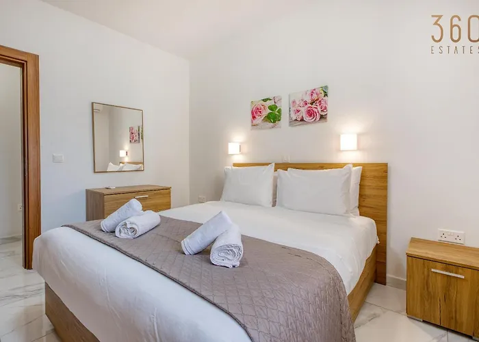 Lejlighed Seafront 2br Fully Equipped With Comfy Bed Qawra By 360 Estates