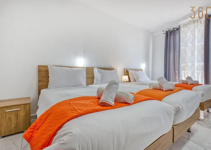 Daire Seafront 2br Fully Equipped With Comfy Bed Qawra By 360 Estates *