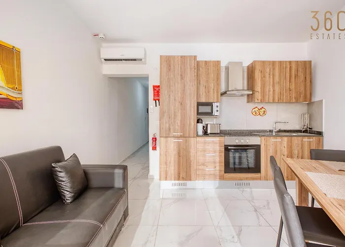 Daire Seafront 2br Fully Equipped With Comfy Bed Qawra By 360 Estates