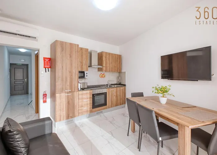 Seafront 2br Fully Equipped With Comfy Bed Qawra By 360 Estates Daire *