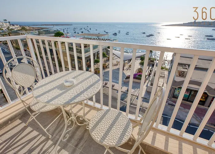 Daire Seafront 2br Fully Equipped With Comfy Bed Qawra By 360 Estates *