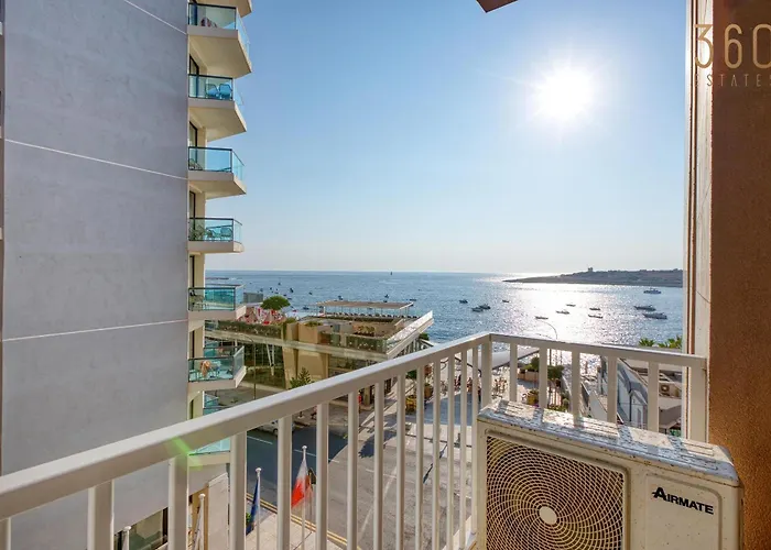 Seafront 2br Fully Equipped With Comfy Bed Qawra By 360 Estates *