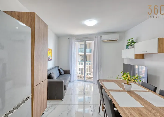 Daire Seafront 2br Fully Equipped With Comfy Bed Qawra By 360 Estates *