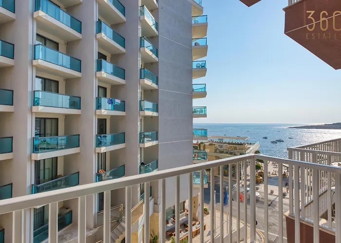 Seafront 2br Fully Equipped With Comfy Bed Qawra By 360 Estates