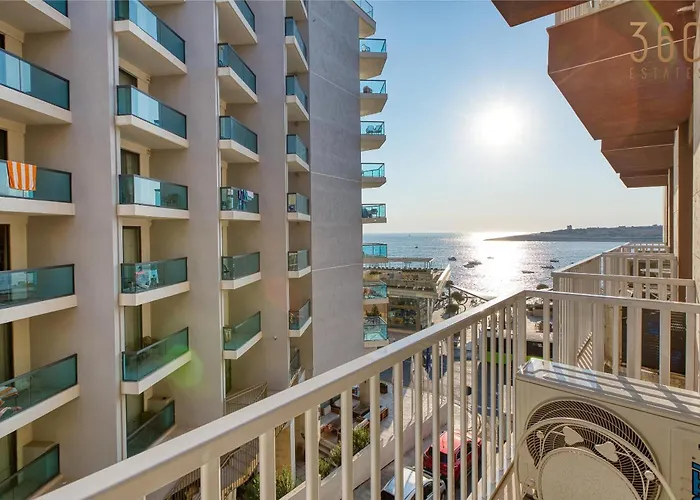 Seafront 2br Fully Equipped With Comfy Bed Qawra By 360 Estates *